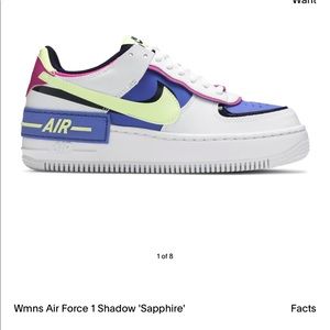 Nike air force 1 shadow sapphire
